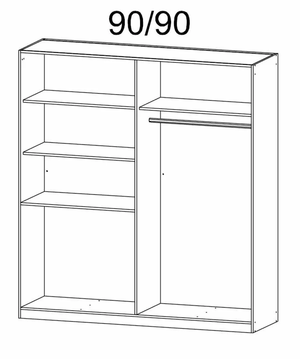 Armoire à portes battantes HOMBURG