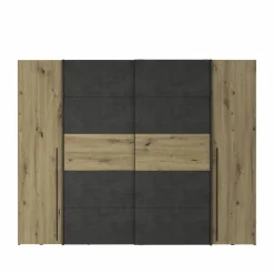 Armoire à portes battantes et coulissantes NARAGO-Forte Best