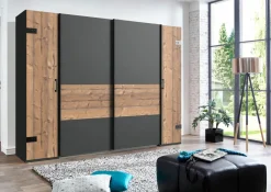 Armoire à portes battantes et coulissantes STOCKHOLM-Wimex Sale