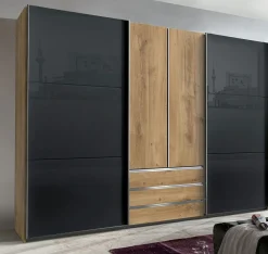 Armoire à portes battantes / coulissantes MAGIC GLAS-Wimex Outlet