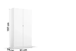 Armoire à portes battantes AGUALVA-CACEM-Rauch Best