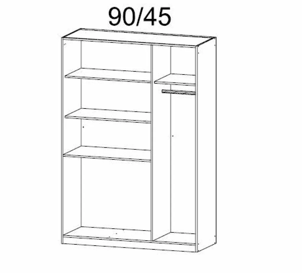 Armoire à portes battantes SINSHEIM-Rauch Sale