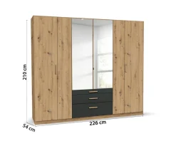 Armoire à portes battantes ABRANTES-Rauch Best