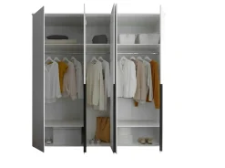 Armoire à portes battantes KEVO-Pol-Power Discount