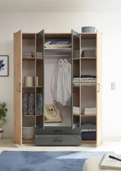 Armoire à portes battantes CHICAGO-Pol-Power New