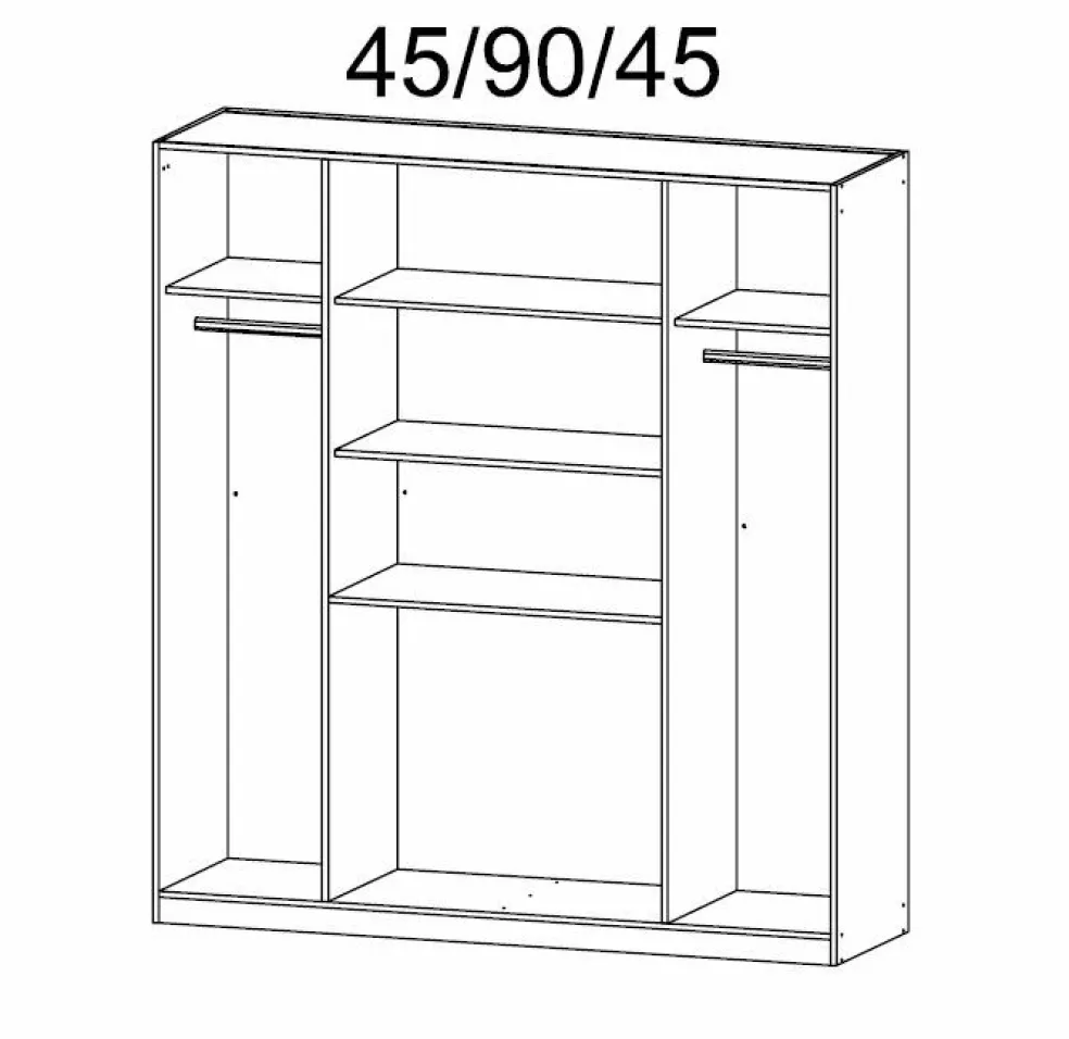 Armoire à portes battantes SINSHEIM