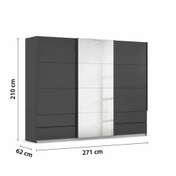 Armoire à portes coulissantes ELARA-Rauch Outlet