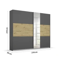 Armoire à portes coulissantes MIRO-Rauch Hot
