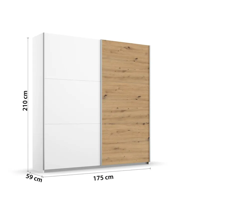 Armoire à portes coulissantes AURELIO