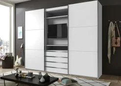 Armoire à portes coulissantes avec support TV intégré MAGIC-Wimex Best
