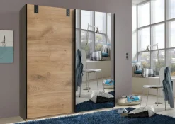 Armoire à portes coulissantes CARDIFF-Wimex Discount