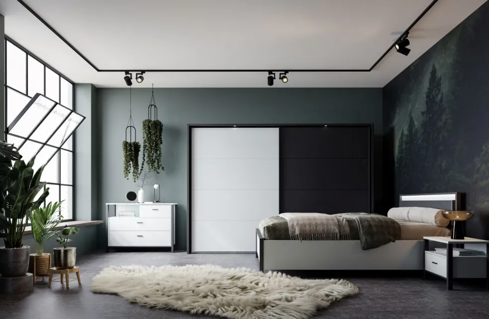 Armoire à portes coulissantes HIGH ROCK