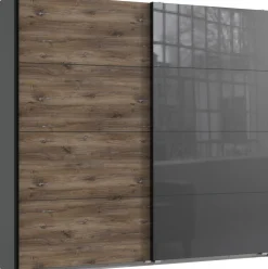 Armoire à portes coulissantes VALENCIA-Wimex Discount