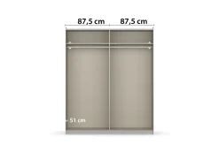 Armoire à portes coulissantes AURELIO-Rauch Best