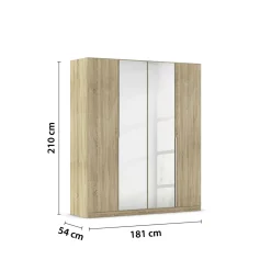 Armoire à vêtements ALABAMA-Rauch Clearance