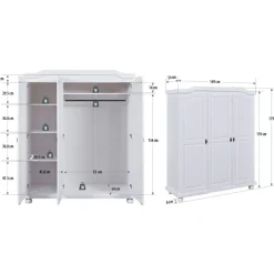 Armoire à vêtements BASTIAN-Inter Link Clearance