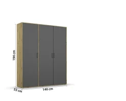 Armoire à vêtements VOYAGER-Rauch Outlet