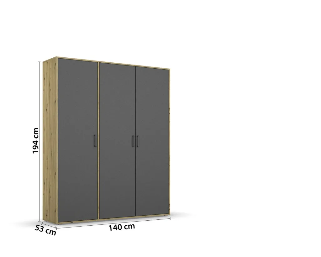 Armoire à vêtements VOYAGER-Rauch Outlet