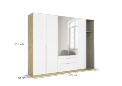 Armoire à vêtements ALABAMA-Rauch Outlet