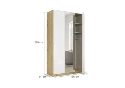 Armoire à vêtements ALABAMA