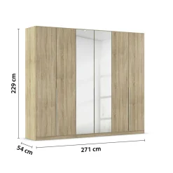Armoire à vêtements ALABAMA-Rauch Discount