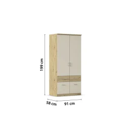 Armoire à vêtements BREMEN-EXTRA-Rauch New