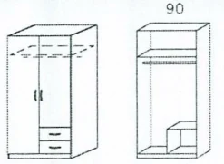 Armoire à vêtements CASE