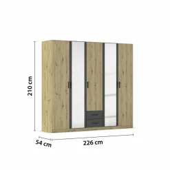 Armoire à vêtements DESPINA-Rauch Clearance