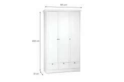 Armoire à vêtements LANDWOOD 18-Finori Clearance