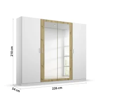 Armoire à vêtements MIRO-Rauch Outlet