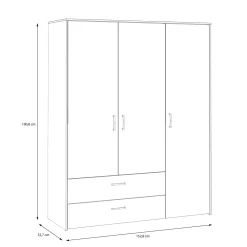 Armoire à vêtements PALDISKI-Forte Outlet