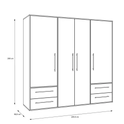 Armoire à vêtements VALGA-Forte Sale