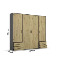 Armoire à vêtements VOYAGER