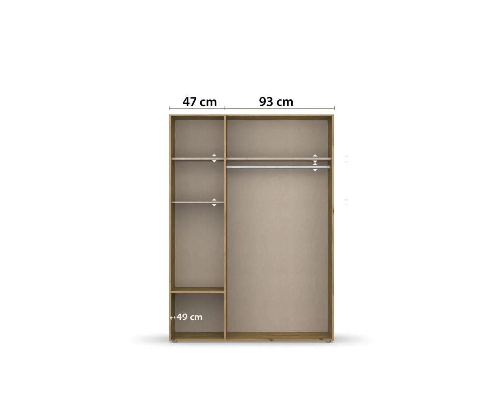 Armoire à vêtements VOYAGER-Rauch Outlet