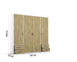 Armoire à vêtements VOYAGER-Rauch Hot