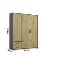 Armoire à vêtements VOYAGER-Rauch Hot