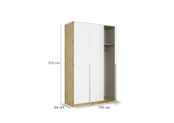 Armoire d'angle ALABAMA-Rauch Best
