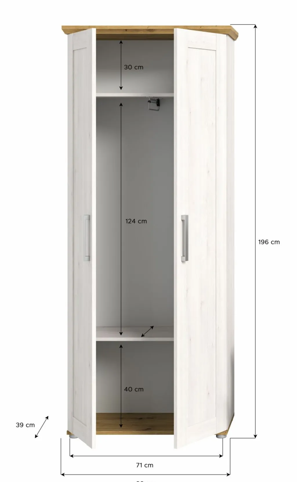 Armoire de penderie ADIGRAT-Xonox Best