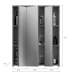 Armoire de toilette ASSELA