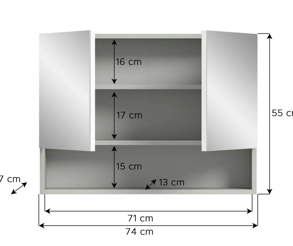 Armoire de toilette DILLA