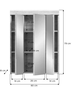 Armoire de toilette GIMBI