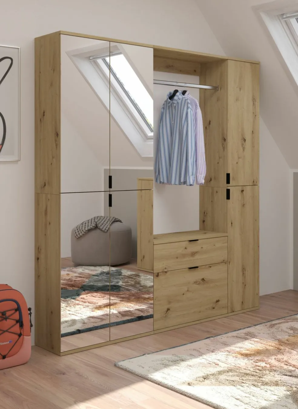 Armoire d'entrée 5 éléments BODITE