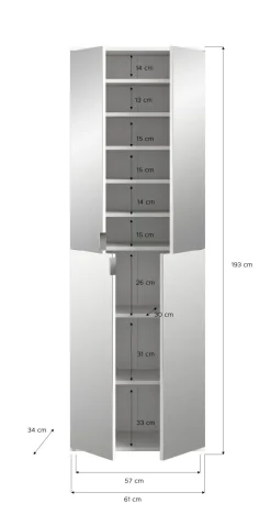 Armoire d'entrée BODITE-Xonox Discount