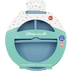 Assiette bébé en silicone Mickey Mouse BABY