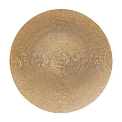 Assiette dorée AURORA