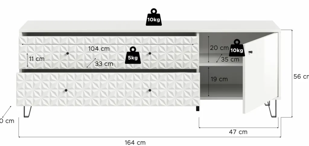Bahut bas PRISMA-Xonox Clearance