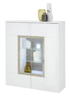 Bahut haut avec éclairage inclus BRÜNN