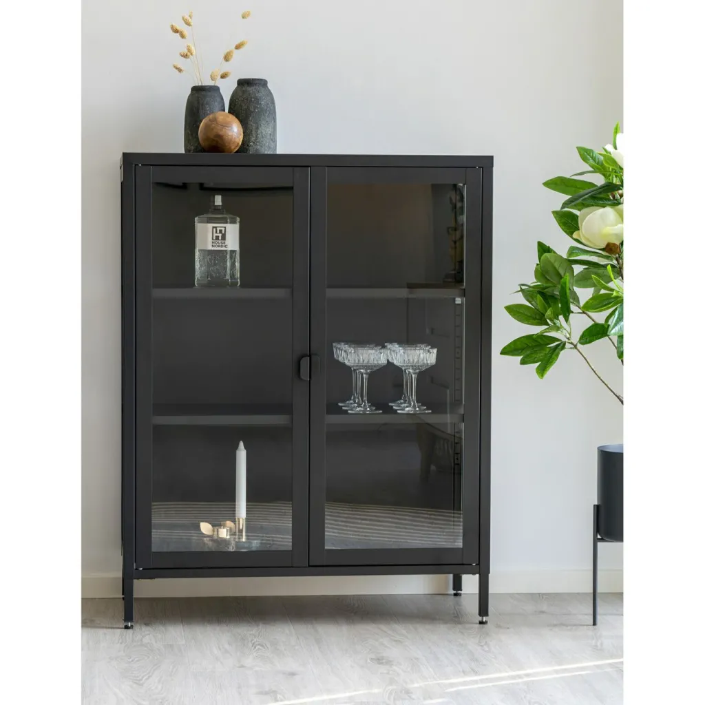 Bahut haut vitrine BRISBANE-House Nordic Hot