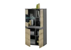 Bahut haut vitrine CORK