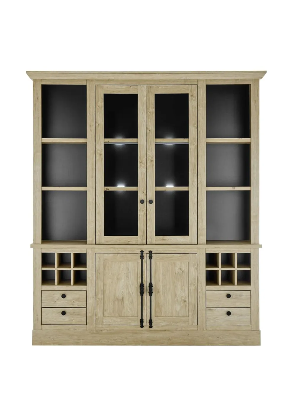 Bahut haut vitrine CORNWALL 58